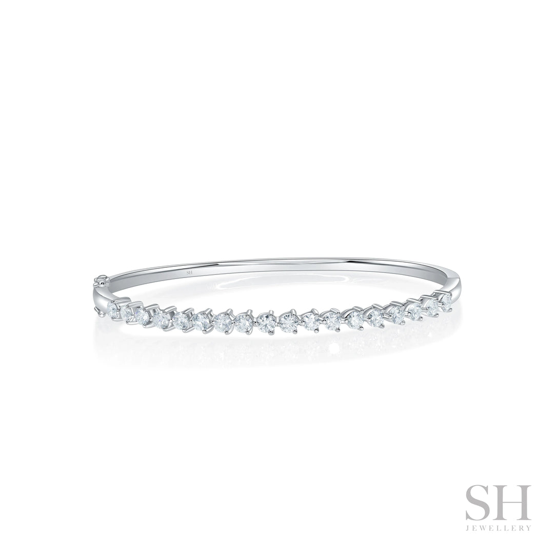 Orbit Diamond Bangle (1.6ct TW) - W1196