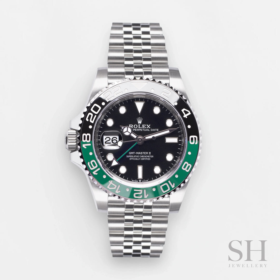 Rolex GMT-Master II 40mm 'Sprite' Steel Black Dial Button Markers 2024 Ref m126720vtnr-0002 (#881)