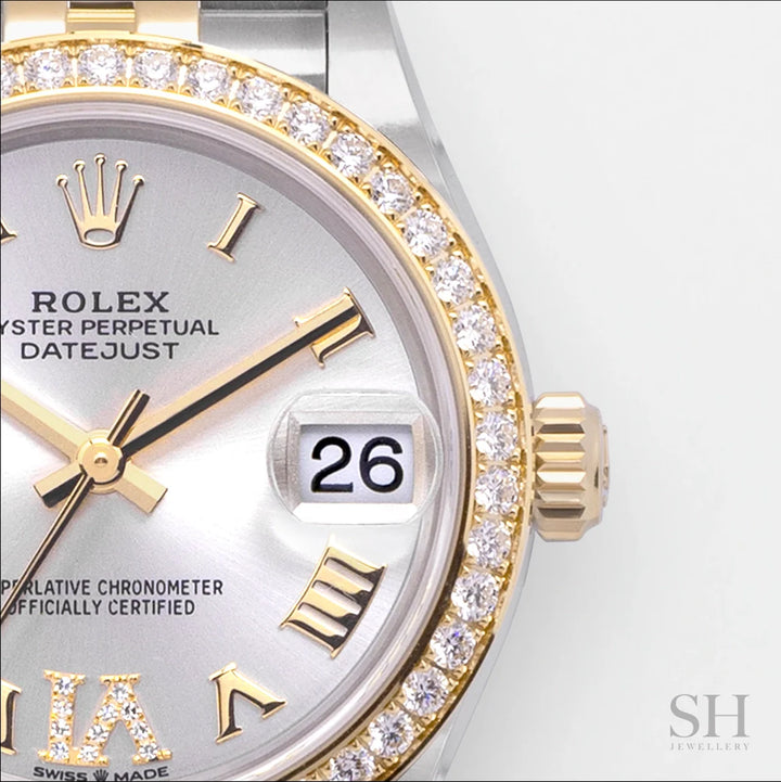 Rolex Datejust31 31mm Steel/YG Silver Dial Numeral Markers 2023 Ref m278383rbr-0004 (#522)