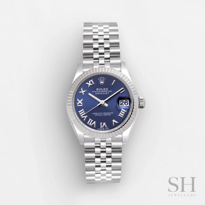 Rolex Datejust31 31mm Steel/WG Blue Dial Numeral Markers 2025 Ref m278274-0034 (#863)