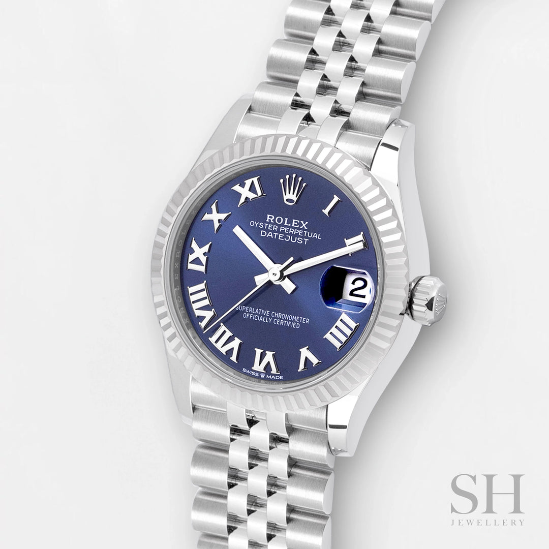 Rolex Datejust31 31mm Steel/WG Blue Dial Numeral Markers 2025 Ref m278274-0034 (#863)