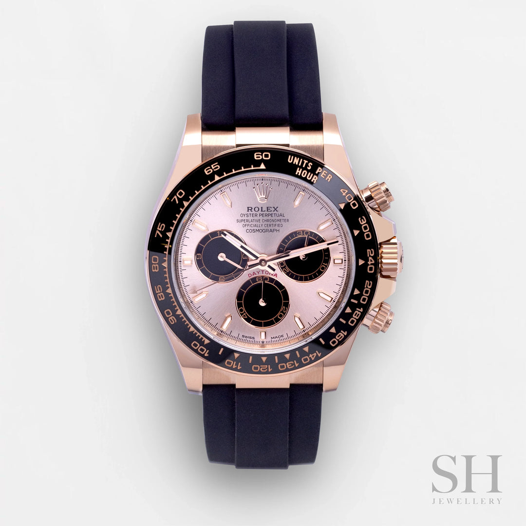 Rolex Cosmograph Daytona 40mm RG Sundust Dial Stick Markers 2024 Ref m126515ln-0006 (#690)