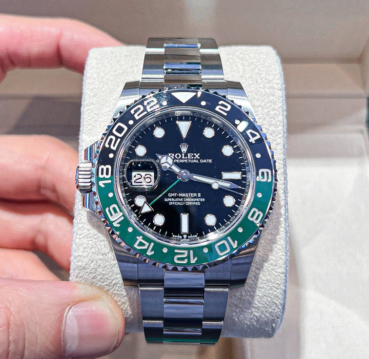 Rolex GMT-Master II 40mm 'Sprite' Steel Black Dial Button Markers 2024 Ref m126720vtnr-0001 (#667)