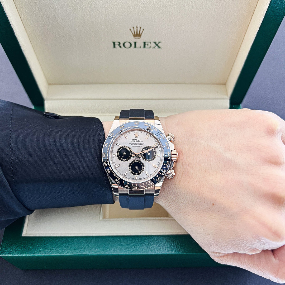 Rolex Cosmograph Daytona 40mm RG Sundust Dial Stick Markers 2024 Ref m126515ln-0006 (#752)