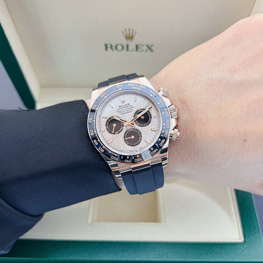 Rolex Cosmograph Daytona 40mm RG Sundust Dial Stick Markers 2024 Ref m126515ln-0006 (#752)