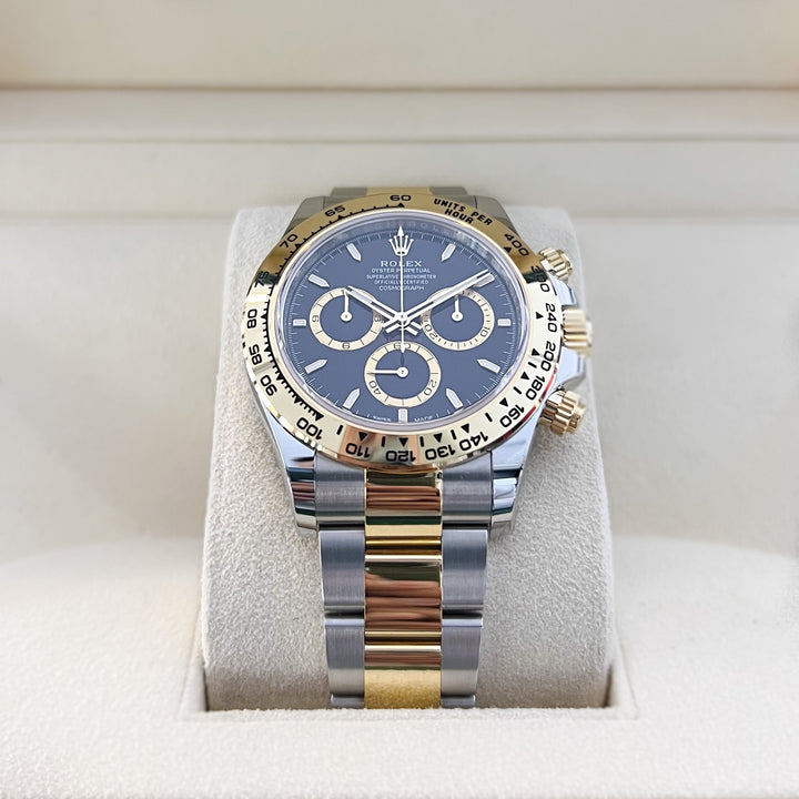 Rolex Cosmograph Daytona 40mm Steel/YG Black Dial Stick Markers 2024 Ref m126503-0003 (#764)