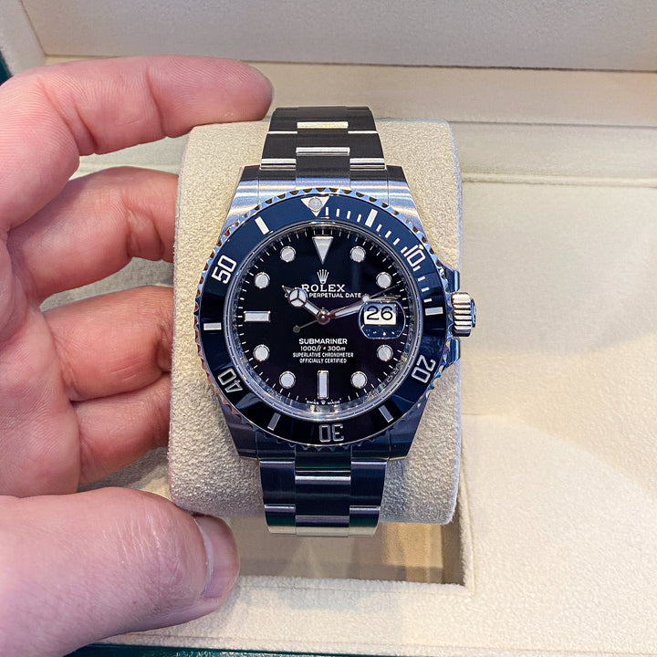 Rolex Submariner-Date 41mm Steel Black Dial Button Markers 2023 Ref m126610ln-0001 (#625)