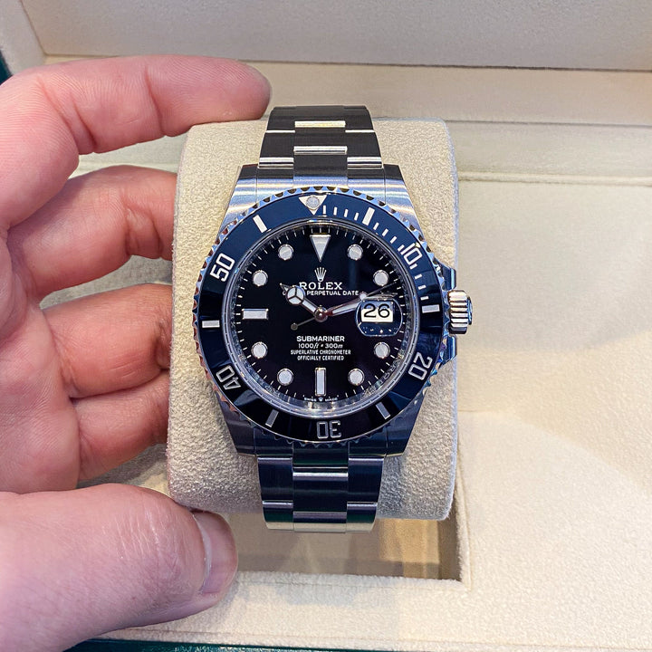 Rolex Submariner-Date 41mm Steel Black Dial Button Markers 2025 Ref m126610ln-0001 (#909)