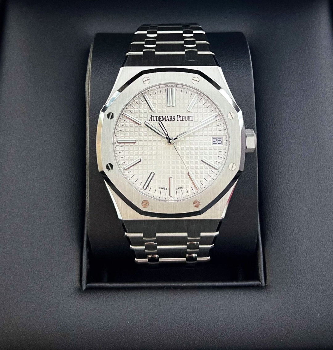 Audemars Piguet Royal Oak 41mm Steel Silver Dial Stick Markers 2024 Ref 15510ST.OO.1320ST.08 (#839)