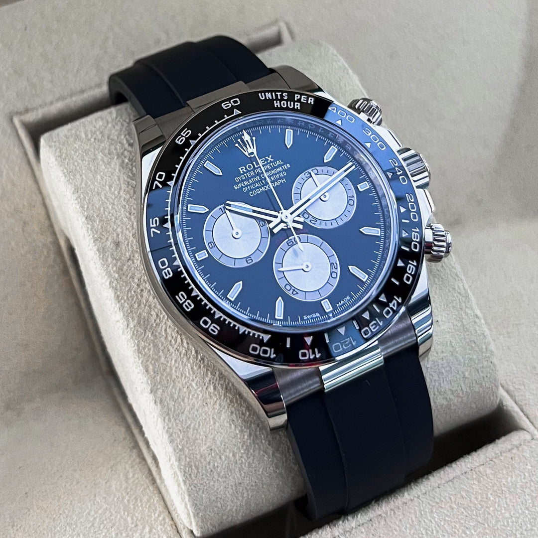 Rolex Cosmograph Daytona 40mm WG Black Dial Stick Markers 2024 Ref m126519ln-0002 (#840)