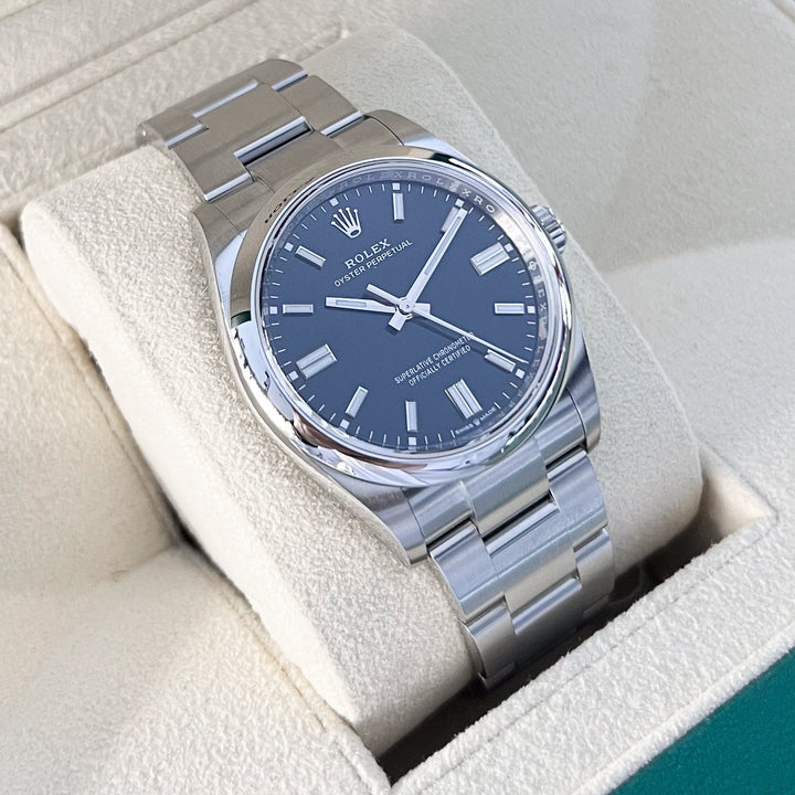 Rolex Oyster Perpetual36 36mm Steel Black Dial Stick Markers 2025 Ref m126000-0002 (#894)