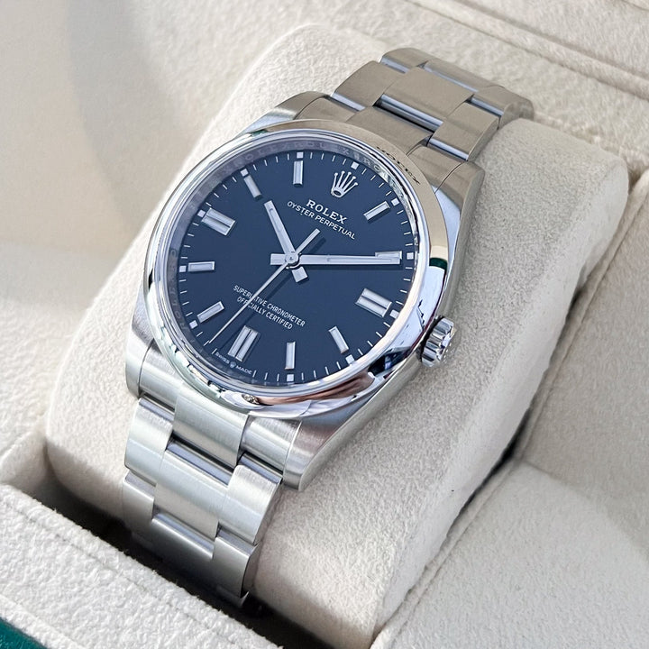 Rolex Oyster Perpetual36 36mm Steel Black Dial Stick Markers 2025 Ref m126000-0002 (#894)