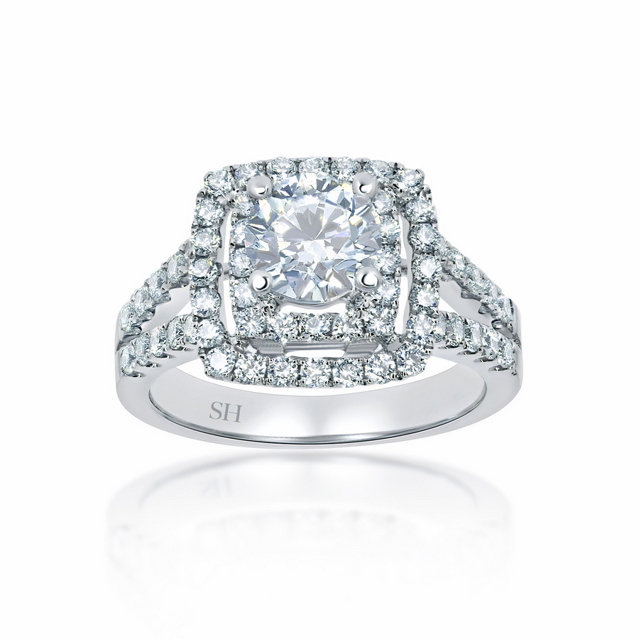 Pictured with 1.02ct diamond.|option:Carats=1.0 carat|thumb_caption:1 carat|thumb_group:1