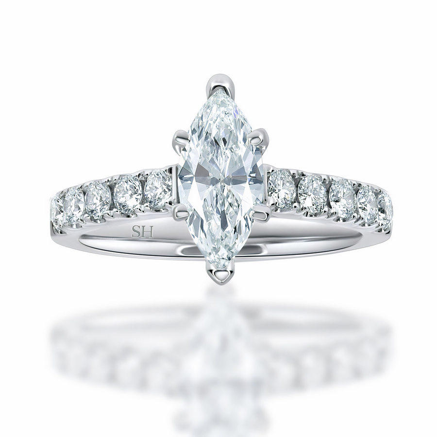 Pictured with 1.11ct diamond|thumb_caption:1.11 carat