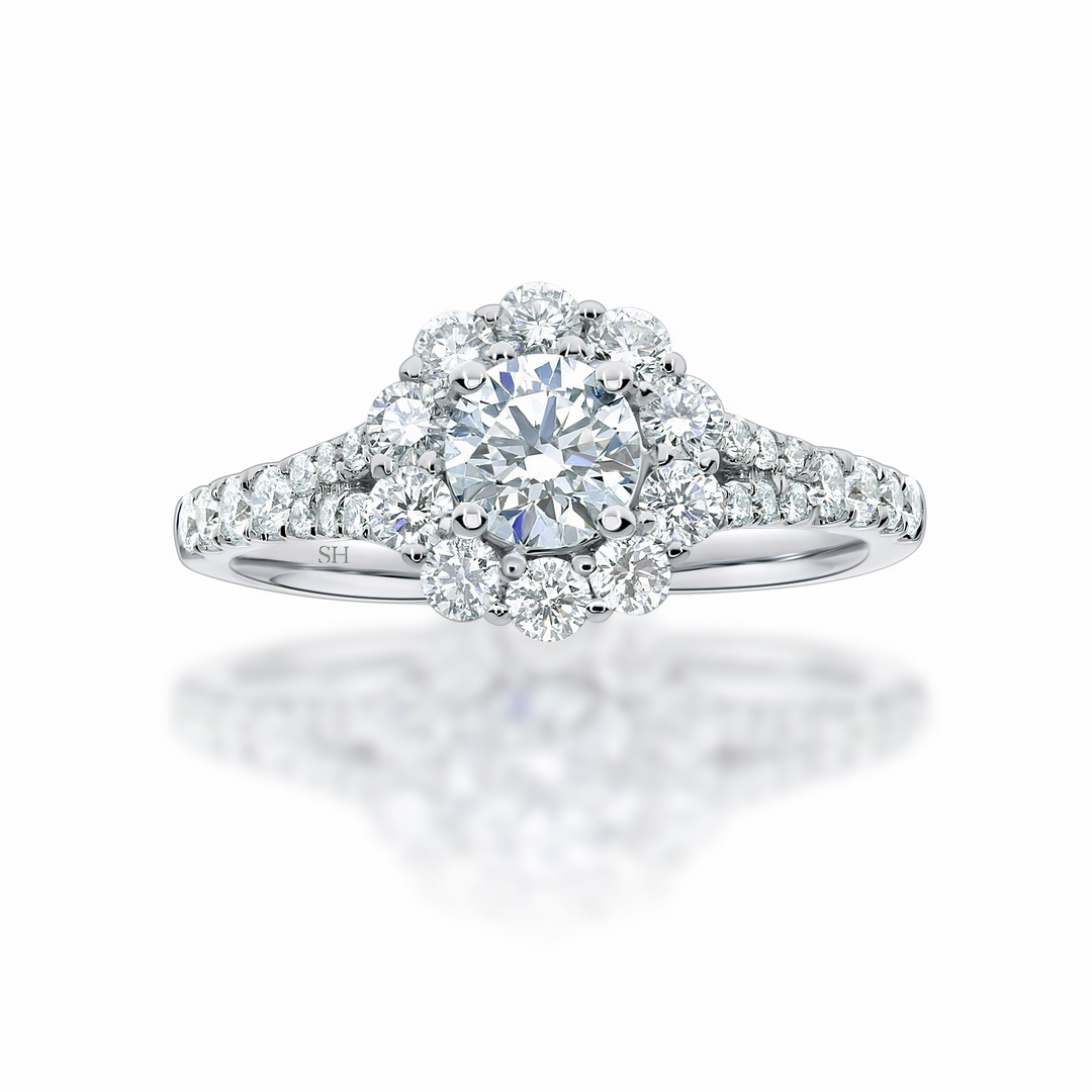 Pictured with 0.50ct diamond.|option:Carats=0.50 carat|thumb_caption:0.50 carat