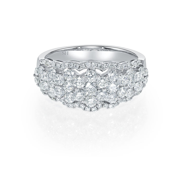 Milky Way diamond band - W0412