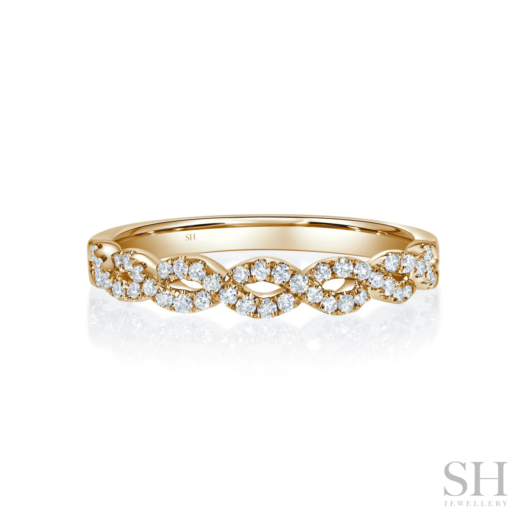 Medium Width Infinity Diamond Band (3.2mm) - W1028