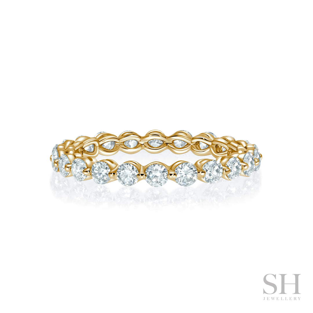 Full Eternity Floating Diamond Band (2.3mm) - W1029