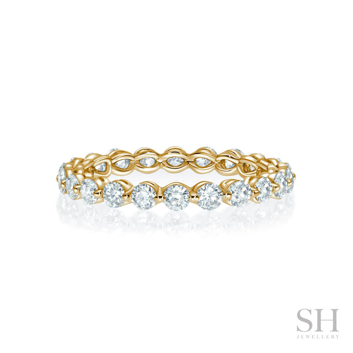 Full Eternity Floating Diamond Band (2.3mm) - W1029