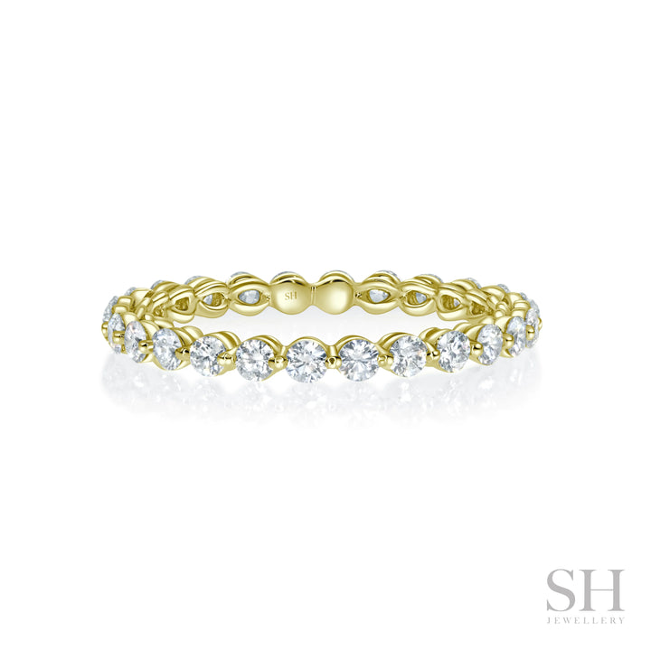Full Eternity Floating Diamond Band (1.9mm) - W1030