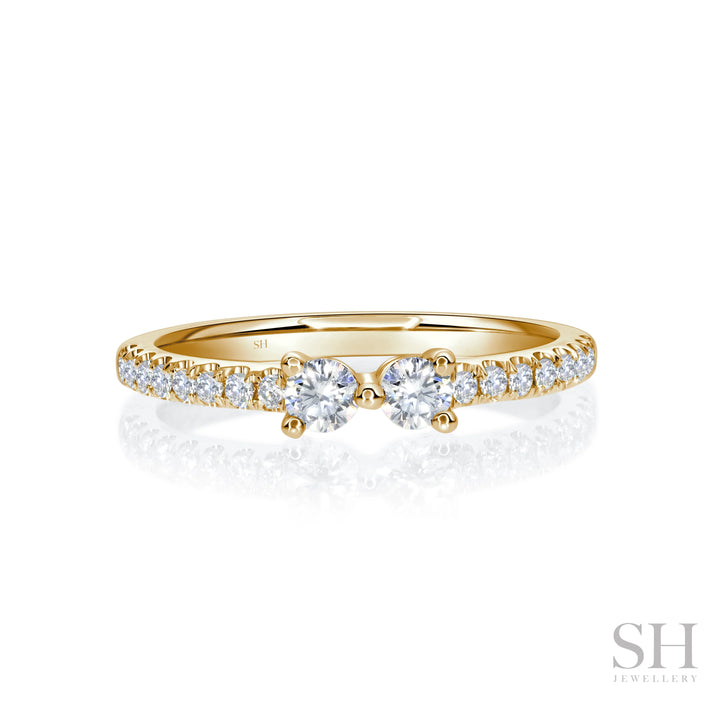 Orbit Pinch Diamond Band (2.9mm) - W1033