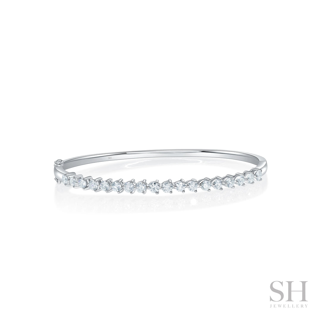 Orbit Diamond Bangle (1.6ct TW) - W1196