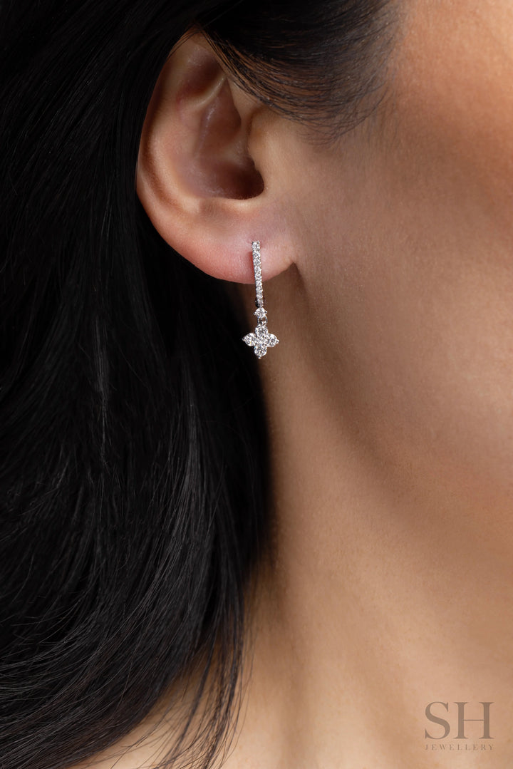 Starfall Diamond Earrings - W1290