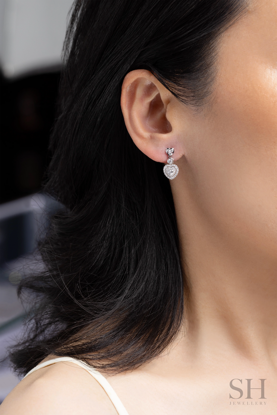 Love Cluster Earrings - W1293