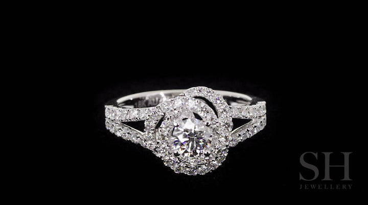 video:3UIo9GC4fIA|video360:true|caption:Shown with 0.40ct diamond.|option:Carats=0.40 carat|thumb_caption:0.40 carat