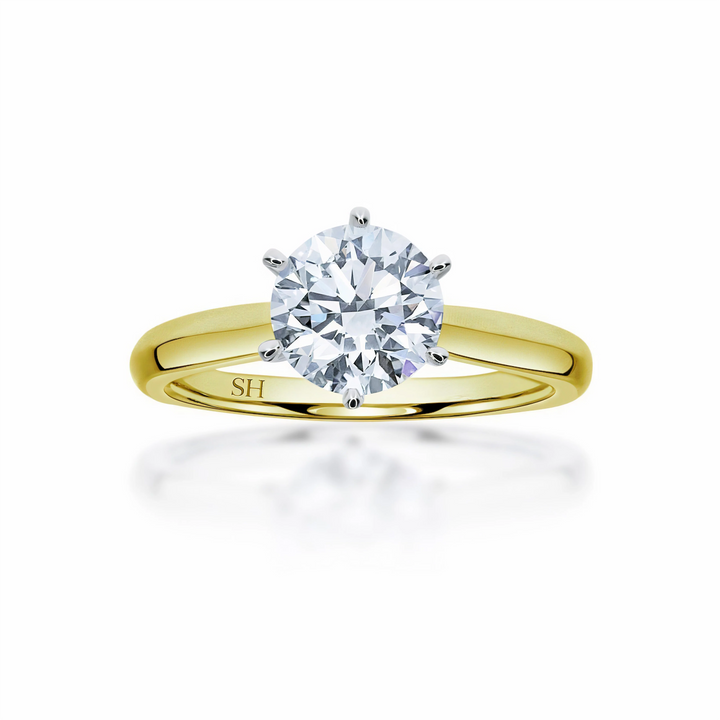 Timeless 6-claw solitaire - W0344