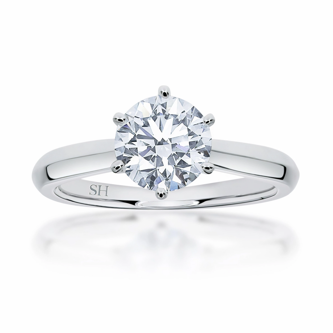 Timeless 6-claw solitaire - W0344