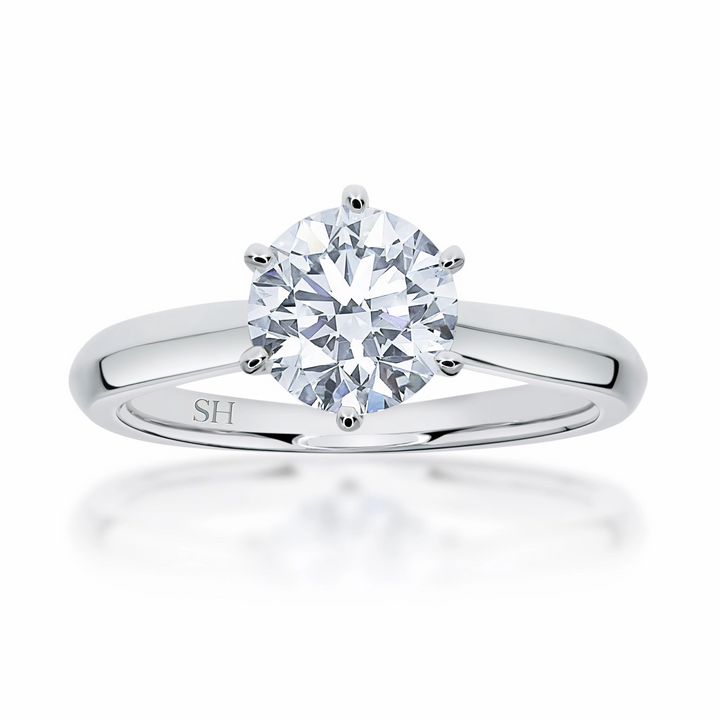 Timeless 6-claw solitaire - W0344